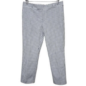 Banana Republic Womens 6 Polka Dot Ankle Hamilton Trouser